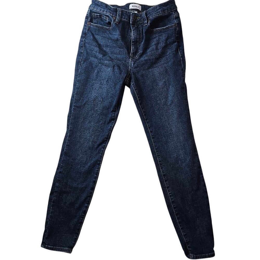 Pistola Revolve Blue Jeans 28 Dark Wash Skinny